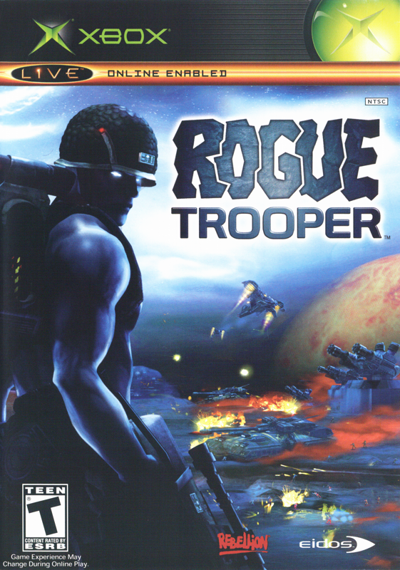 Rogue Trooper box art for Playstation 2